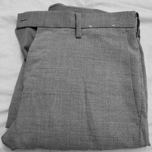 Uniqlo Grey mini HoundsTooth-Patterned Dress Pant